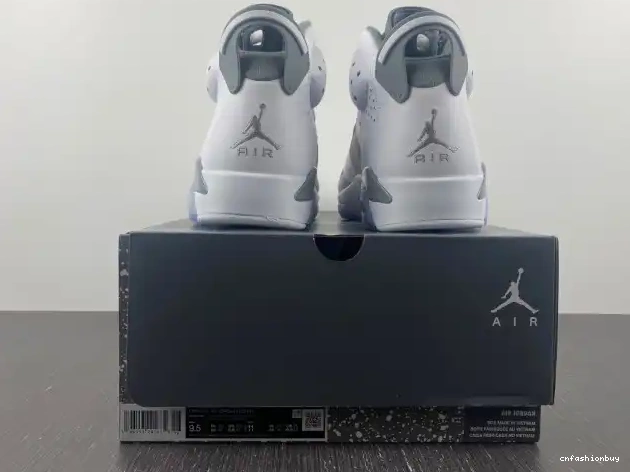 CT8529-100 Cool Grey Air Jordan 6 0607